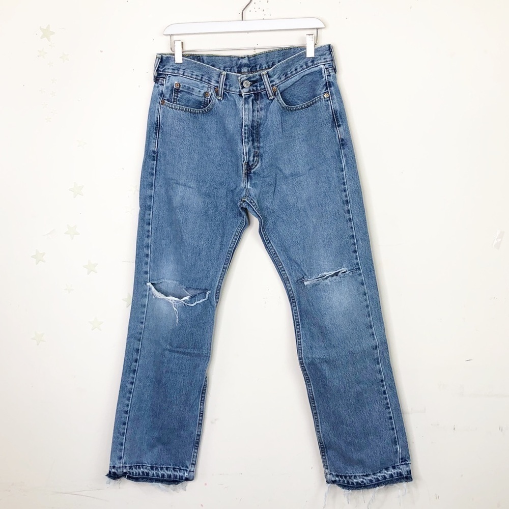LEVI 505 vintage high waisted mum jeans